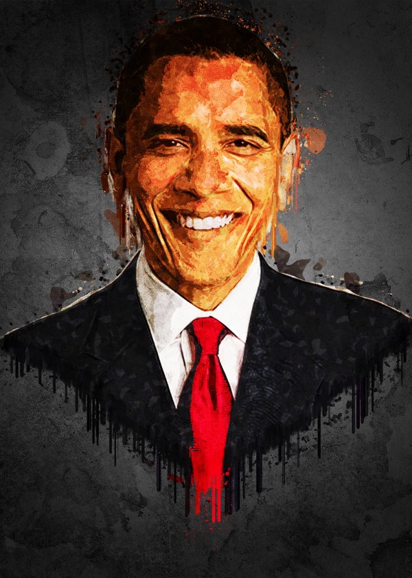 Barack Obama by Gunawan Rb